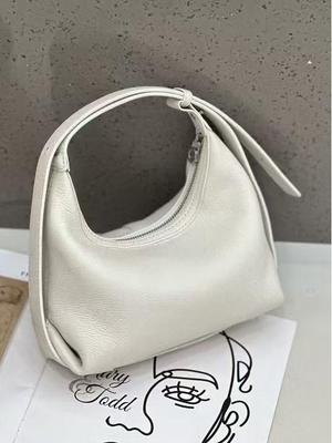 Genuine Leather Dumpling Crossbody Bag: 2025 Women's Fashion Single Shoulder & Handheld