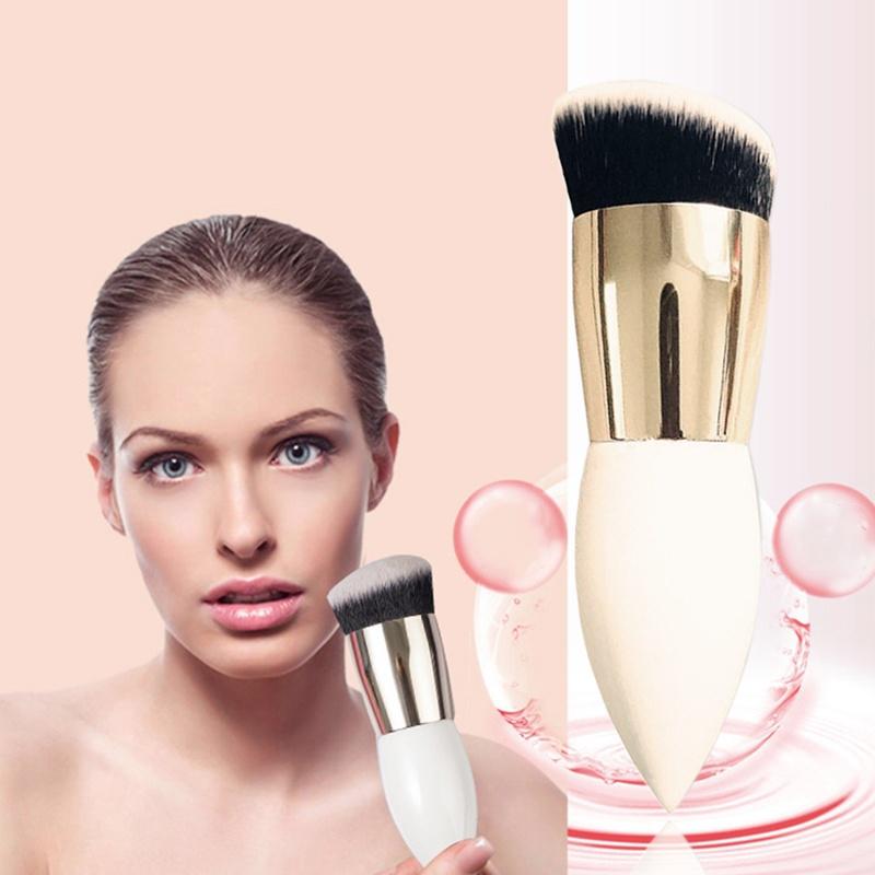 Makeup Cosmetic Brushes Kabuki Contour Face Blush Brush Powder Foundation Tool