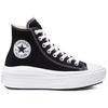 New Converse Chuck Taylor All Star Move Hi Black Women's 568497C
