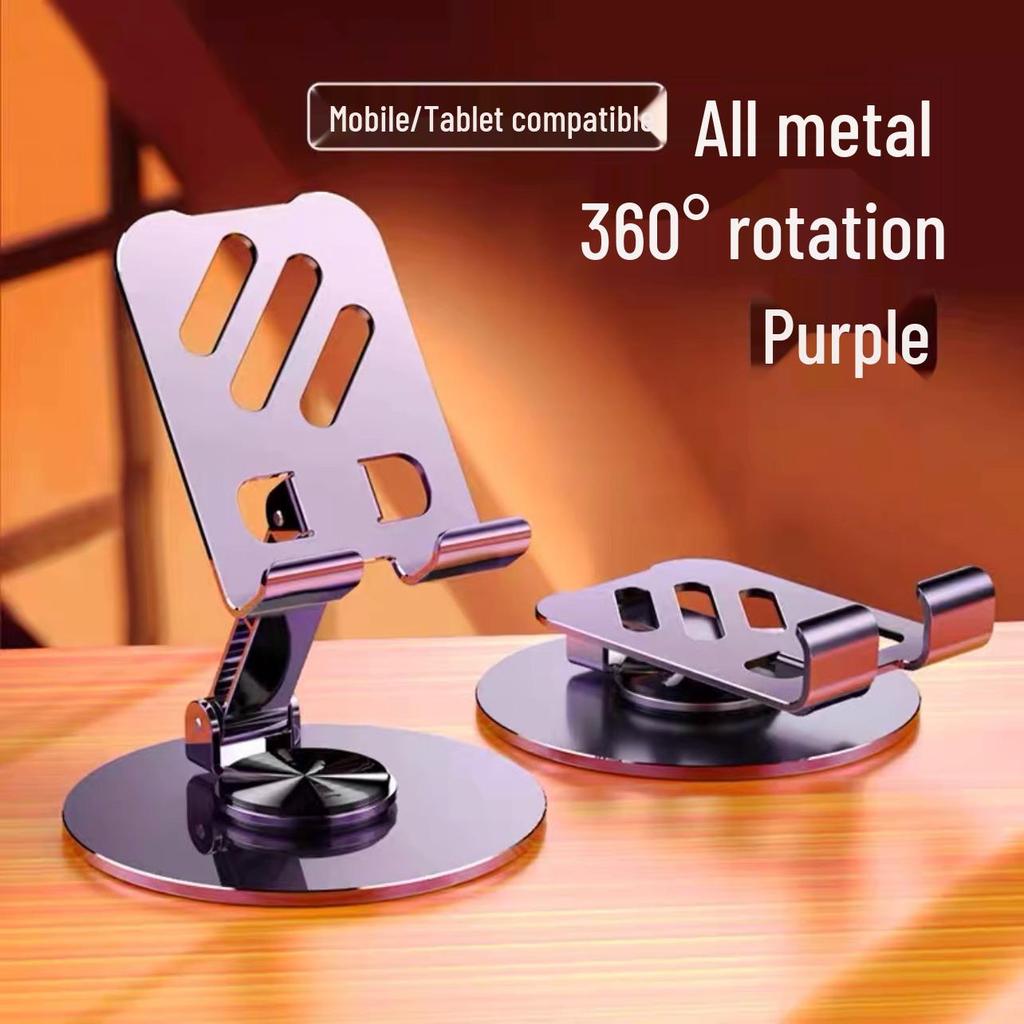 Rotatable Foldable Alloy Desktop Phone & Tablet Stand