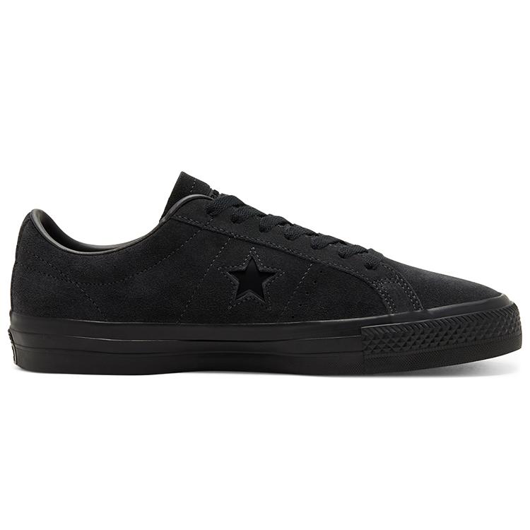One Star Converse Pro Low 'Triple Black' 166839C
