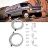 For Chevy C10 LS Swap 6AN Power Steering Hose Kit GM Type II Pump Connection Car Accessories
