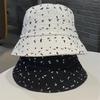 Printemps et Automne Nouveau Chapeau Bassin Femme Nœud Chapeau Bob Décontracté Chapeau Pare-soleil d'Extérieur