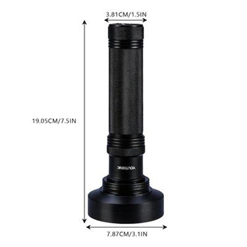 

100 светодиодный УФ-фонарик черного цвета, портативный детектор пятен для собак, фонарик чёрный