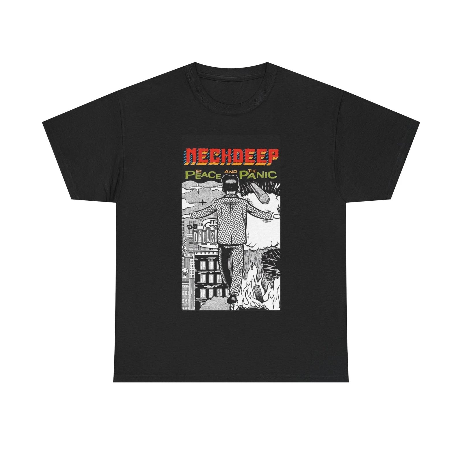Men s and Women s T-shirts Neck deep XL