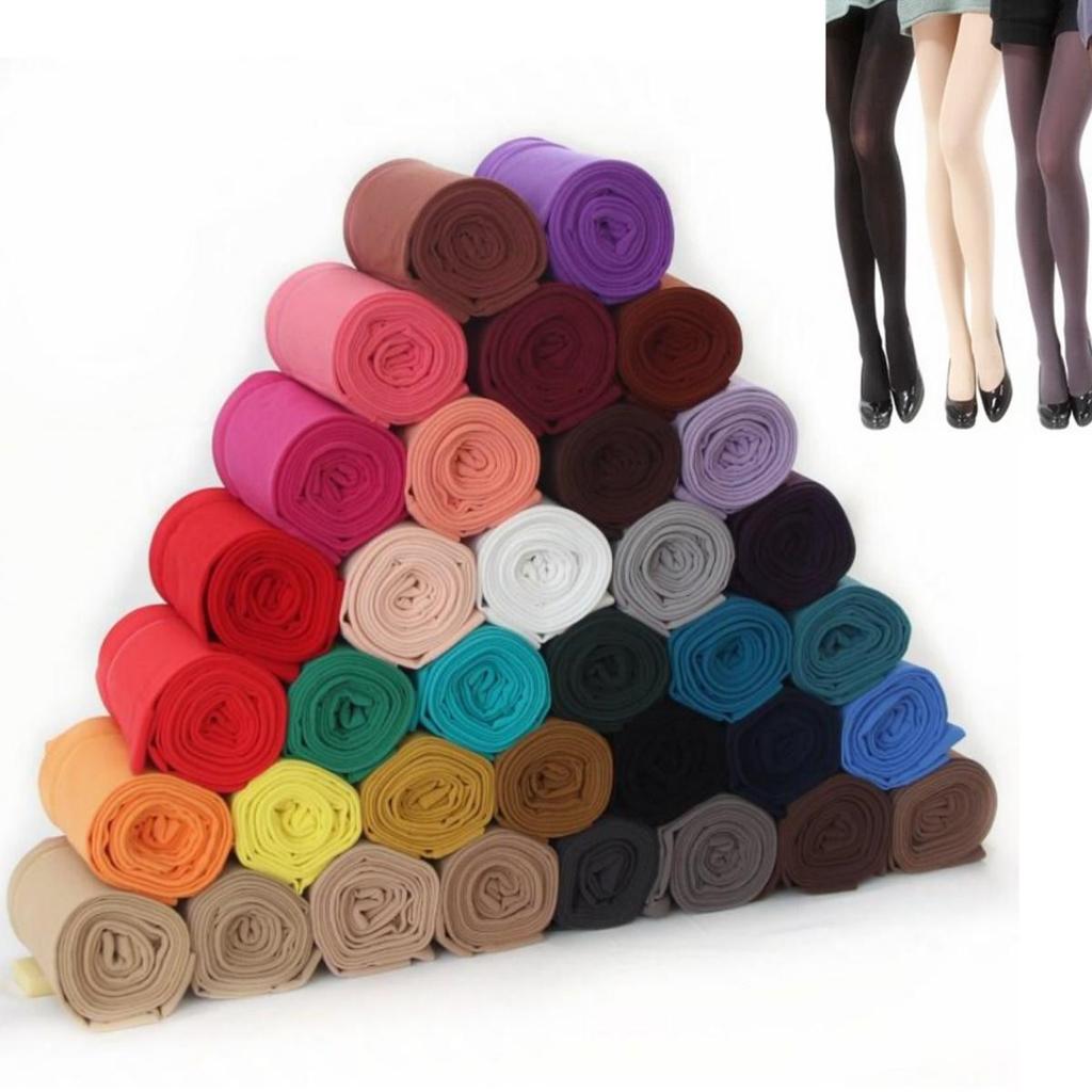 100D Woman Tights Colorful Anti-hook Tear Resistant Super Elastic Pantyhose Sexy Female Hosiery Spring Autumn Winter Plus Size