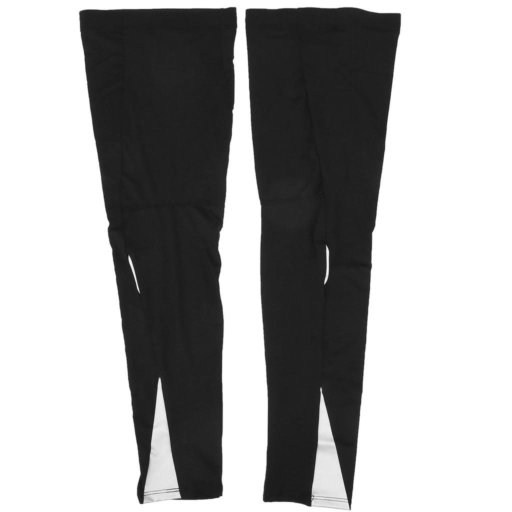 1 Pair Summer Cycling Riding Sunproof Leg Cover Protector for Outdoor Sports Breathable Kneepad L