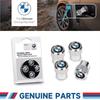  BMW M E46  E60 Car Sticker  BMW 50th Anniversary Styling Car Wheel Air Valve Cap Tire Dust Cover Luxury Exterior Modification Wheel Stem XSQ  A1