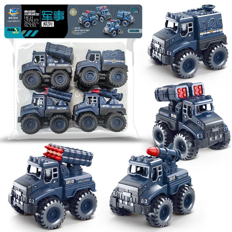 Toy Inertia Engineering Car Children Gift Moving Parts Educational Development