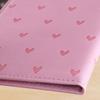 Fashion Love Printed Passport Protective Cover PU Leather Portable Document Protector Case Cute Wallet Purse