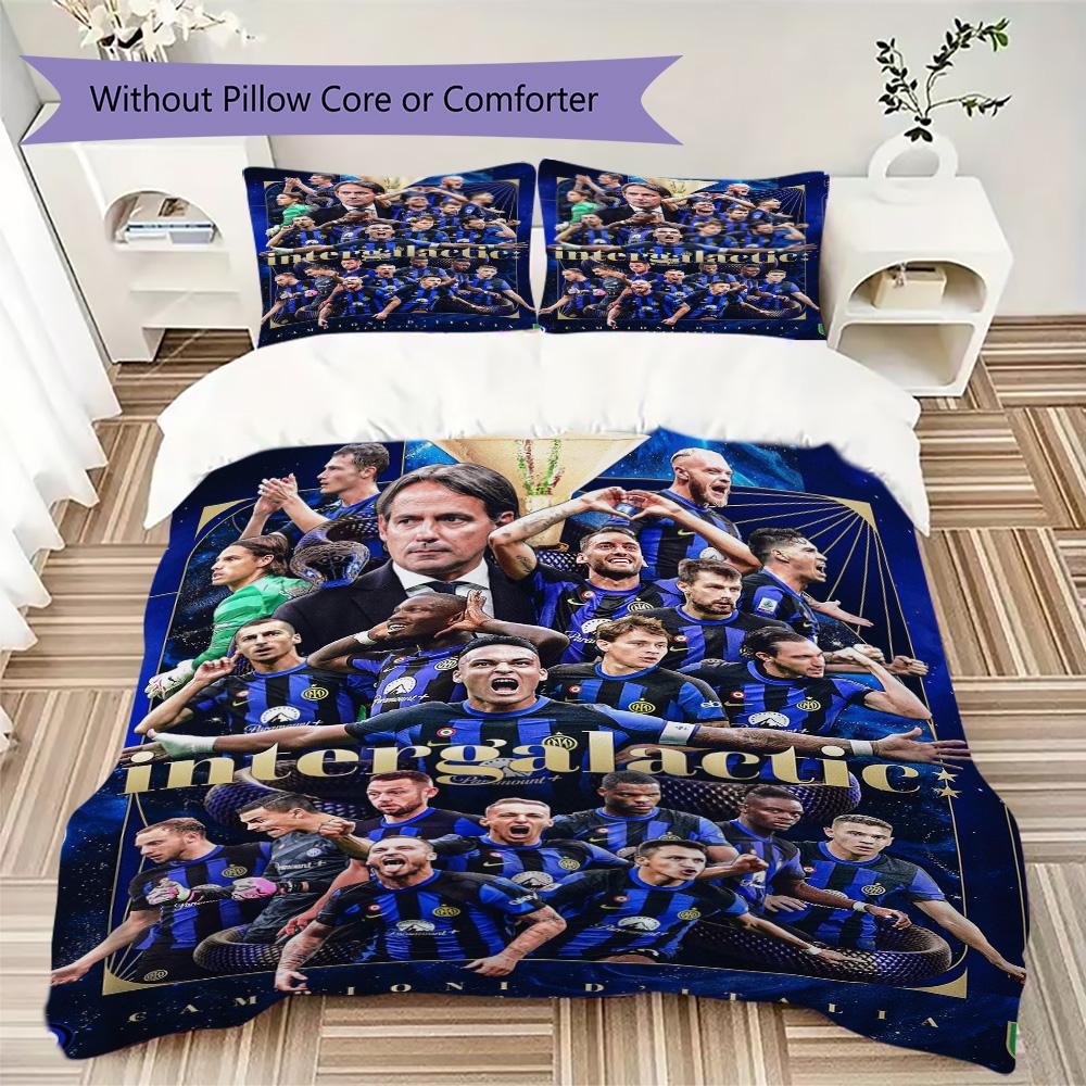 Famous F.C. Internazionale Milano football player Lautaro Martínez Home Decoration Soft Bedding Down Pillowcase Duvet Cover (without core) L10