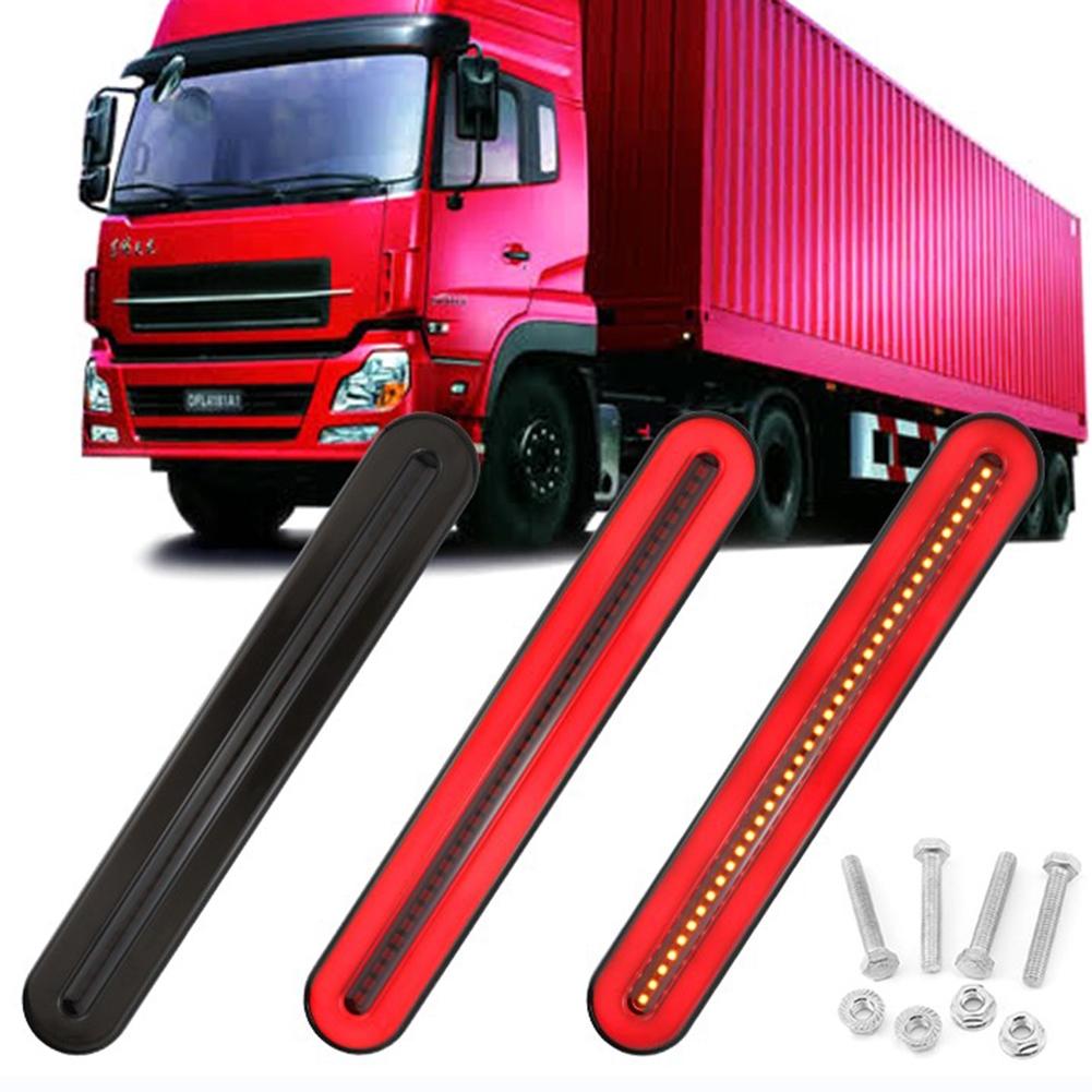 PC+ABS LED Brake Parking Light Rear Light Red+Amber