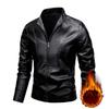 Autumn and Winter Men's Leather Jacket Korean Version Slim-fitting Trendy Handsome Leather Jacket