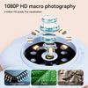 500x Magnification Microscope Handheld Magnifying Glass Support PC Educational Science Toys Pocket Microscopes for Kids