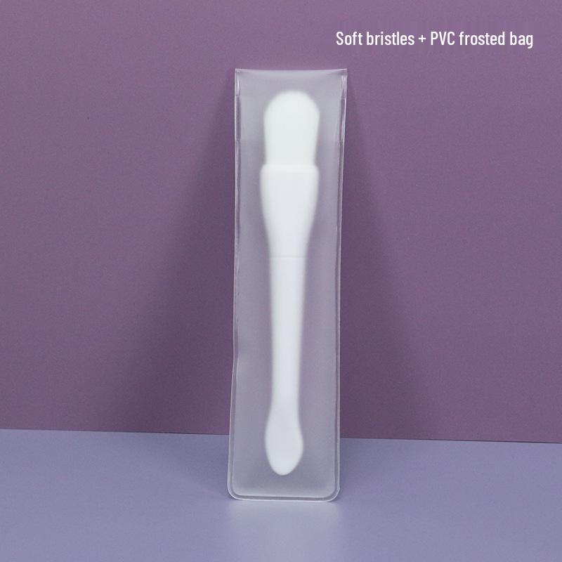 

Двусторонняя силиконовая кисть-маска и лопатка - Дизайн «рыбий хвост» для нанесения на лицо