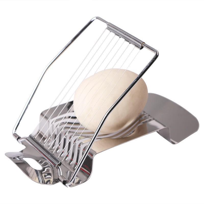 Japanese Creative Stainless Steel Egg Slicer for Fancy and Preserved Eggs