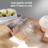 Organisateur de bureau multicouche acrylique transparent sens avancé des cosmétiques papeterie articles divers étagère organisateur de dortoir