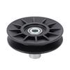 Mower Idler Pulley Replacement V Groove Deck Belt Pulley Replace OEM 407287 532407287 for YTH2454