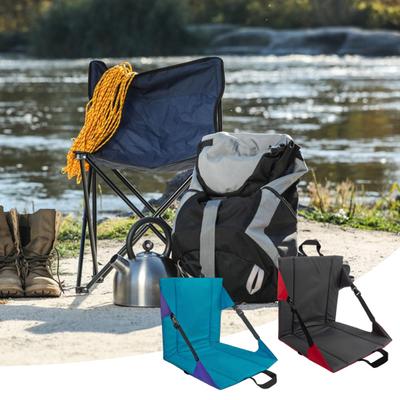 Lauko sėdimasis pagalvėlė su atlošu Nešiojama vandeniui atspari sėdėjimo kilimėlis Lengvas kelioninis kempingo žygio kuprinės žvejybos kėdės stadiono sėdynės paminkštinimas