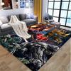 Transformers Pattern Rug, Indoor/Outdoor Mat, for Picnic, Gameroom, Bedroom, Office, Living Room, Home Decor Carpet, Birthday Gift