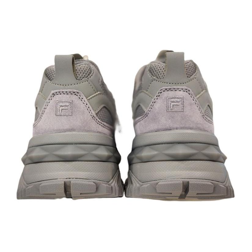 Fila Twine Max Synthetic Leather PU Comfortable Casual Low-Top Lifestyle Shoes Unisex Sneaker Gray 1RM02760G_050