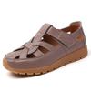 Women's Sandals Summer Essentials Mary Jane Black Beach Flat Shoes Casual Soft Roman Sandals for Girl Plus Size