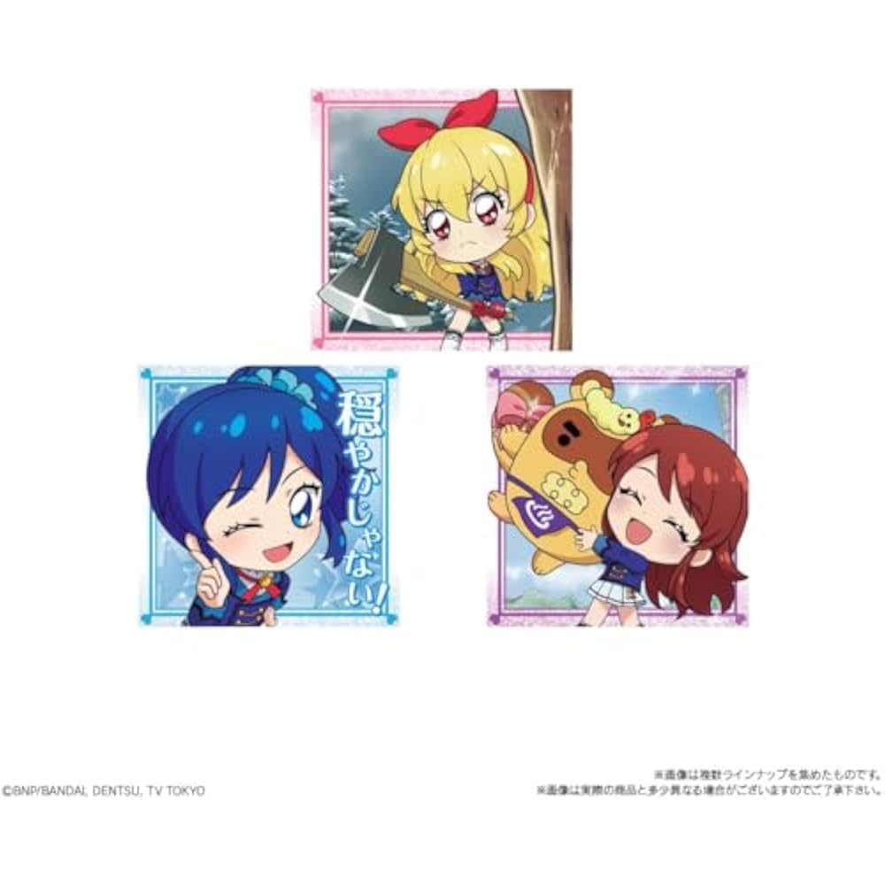 Hello! Aikatsu! Seal Wafer Box of 20 (Food Toy)