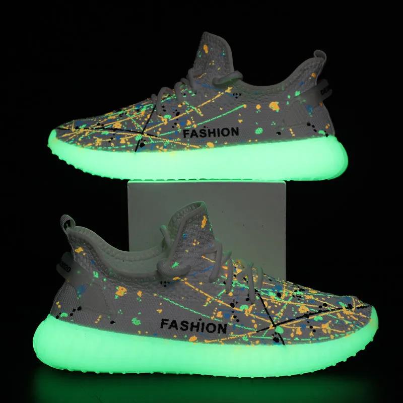 Scarpe fluorescenti da uomo Gypsophila luminose Scarpe da corsa traspiranti  per il tempo libero degli studenti acquista in modo economico — spedizione  gratuita, recensioni reali con foto — Joom