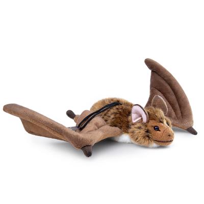 ZHONGXIN MADE Fledermaus Braun Plüschtier Natürliche Fledermaus Weiches Plüschtier Dekoration Party Halloween Kuscheltier Weich Flauschig Niedlich Figur Schlafkissen