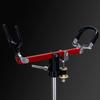 Stainsless Steel Fishings Rod Holder 360Degree Adjustable Fixed Rack Fishings Poles Stand Equipment for Ground, Beach