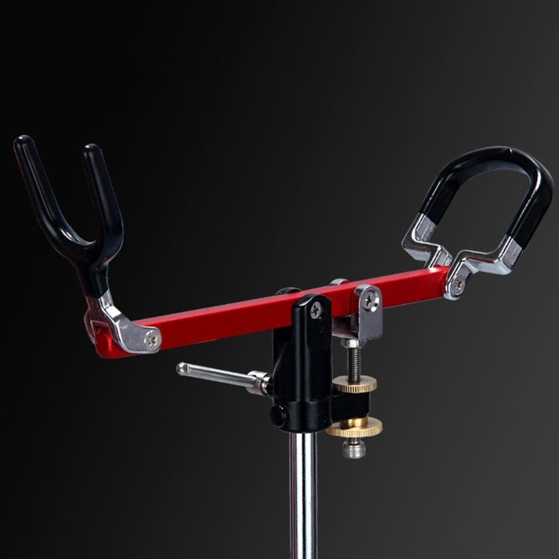 Stainsless Steel Fishings Rod Holder 360Degree Adjustable Fixed Rack Fishings Poles Stand Equipment for Ground, Beach