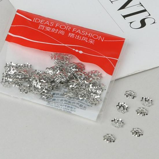 Handmade DIY Jewelry Materials: Stud Earrings, Bracelets, Necklaces, Spacer Beads, Flower Caps