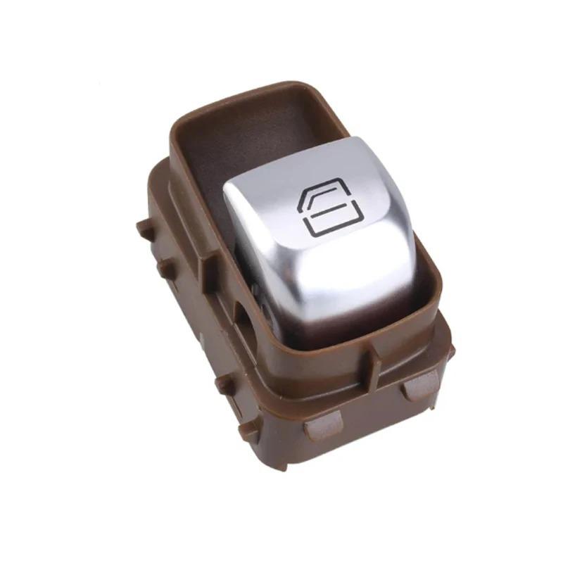 A2229051904: Compatible with Mercedes C, GLC, E, S-Class Electric Window Regulator Switch - Brown Base