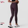 Women's High Waist Crossover V Waist Yoga Leggings with Side Pockets Nude Feel Butt Lifting Workout Pants