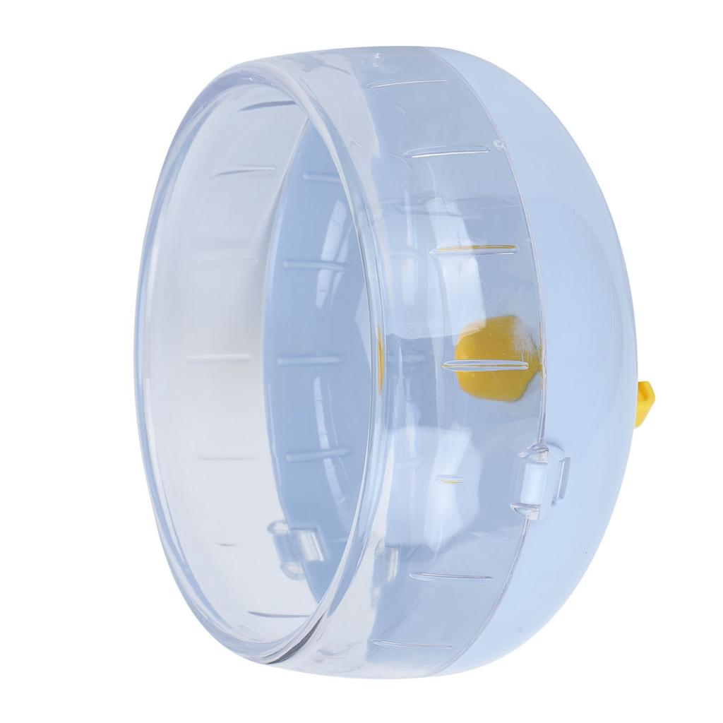 Small Pet Hamster Running Wheel Toy Roller Round Super Silent Cage Supplies ExerciseBlue 12CM