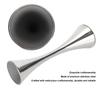 Stainless Steel Vase Innovative Elegant Modern  Round Mouth Metal Flower Vase for Living Room Table Metal Flower Vase