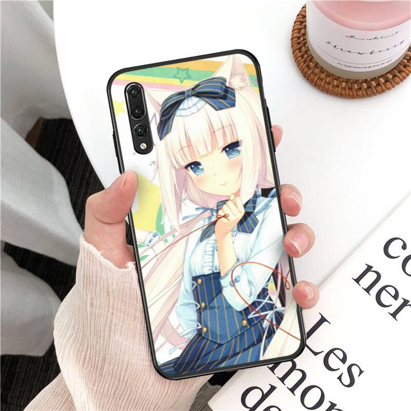 Nekopara Phone Case for Samsung A51 A30s A52 A71 A12 for Huawei Honor 10i for OPPO vivo Y11 cover
