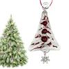 Christmas Tree Shaped Decor Tree-Shaped Christmas Decor Decorative Pendant Christmas Tree Ornaments For Holiday Cheer Christmas