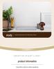 Dimmable Wooden Mushroom Night Light - USB Rechargeable Bedside Lamp with Eye Protection