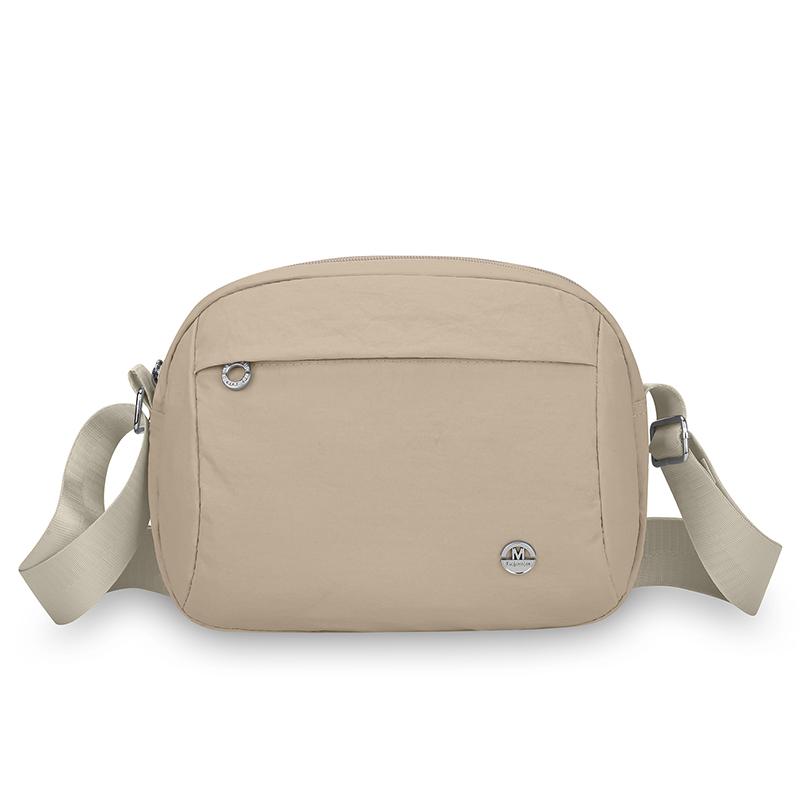 Women's Shoulder Bag Solid Color Outdoor Crossbody Bag Multi-Compartment Mother Bag