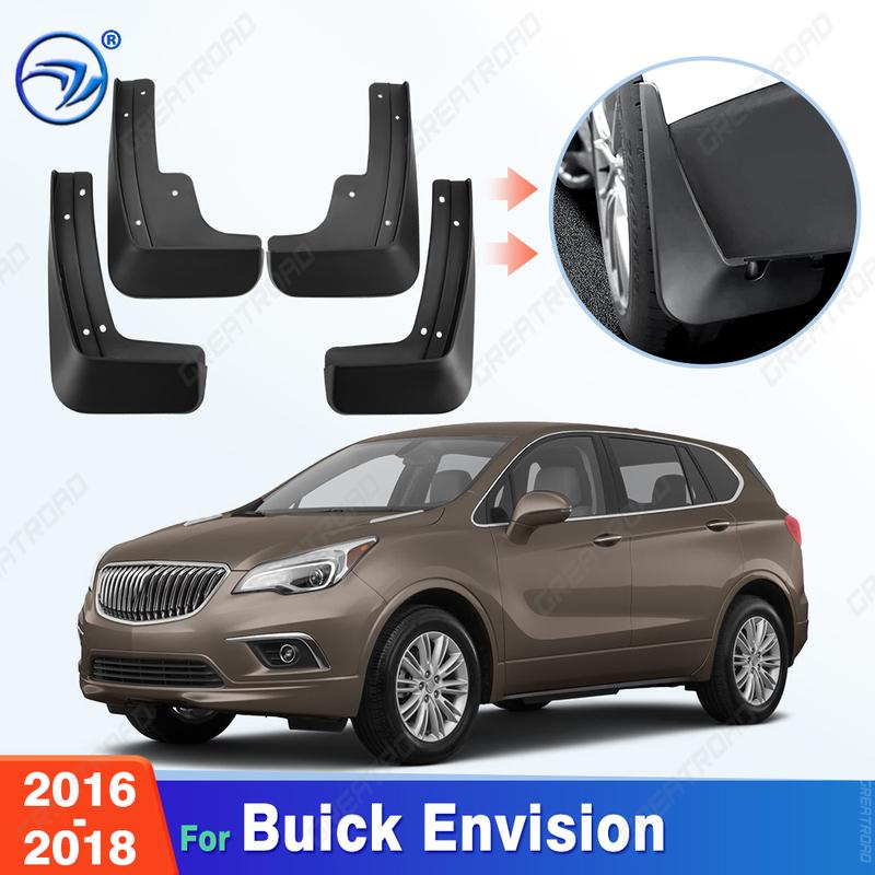 For Buick Envision 2016 2017 2018 Fender Mudflaps Splash Guards Mudguards Mud Flaps car Accessories 2016-2018