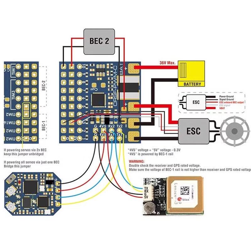 Matek ELRS CRSF-PWM Converter