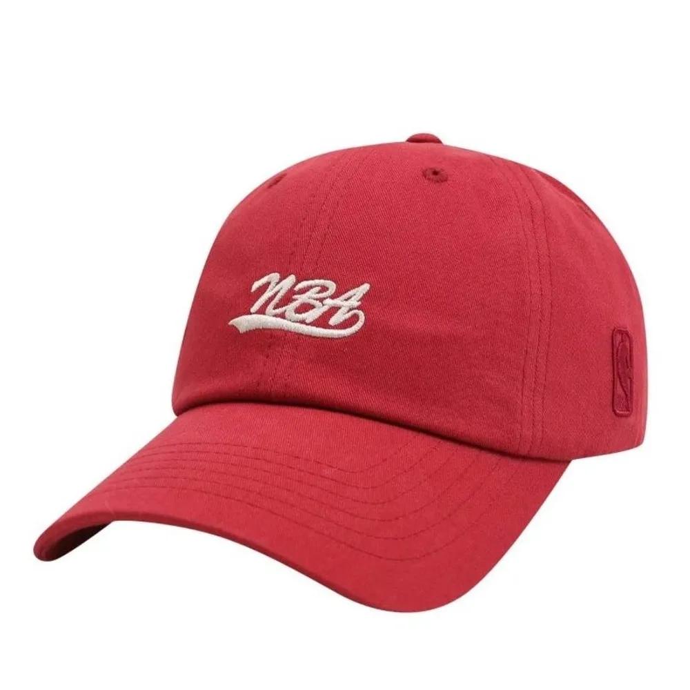 Unisex Logo Embroidered Cursive Long Brim Ball Cap (N255AP264P)