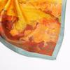 88x88cm 100% Maulbeerseide Köper Schal Luxuriöses Übergroßes Quadratisches Tuch Elegantes Damen-Tuch für Frühling Sommer Herbst