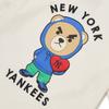 New MLB Mega Bear T Shirts Unisex Cheese White 3ATSE0124-50CRS