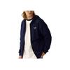 Reebok Logo Casual Fashion Comfortable Hoodie Jacket Unisex Outerwear Navy-Blue 24FRE101UGN2