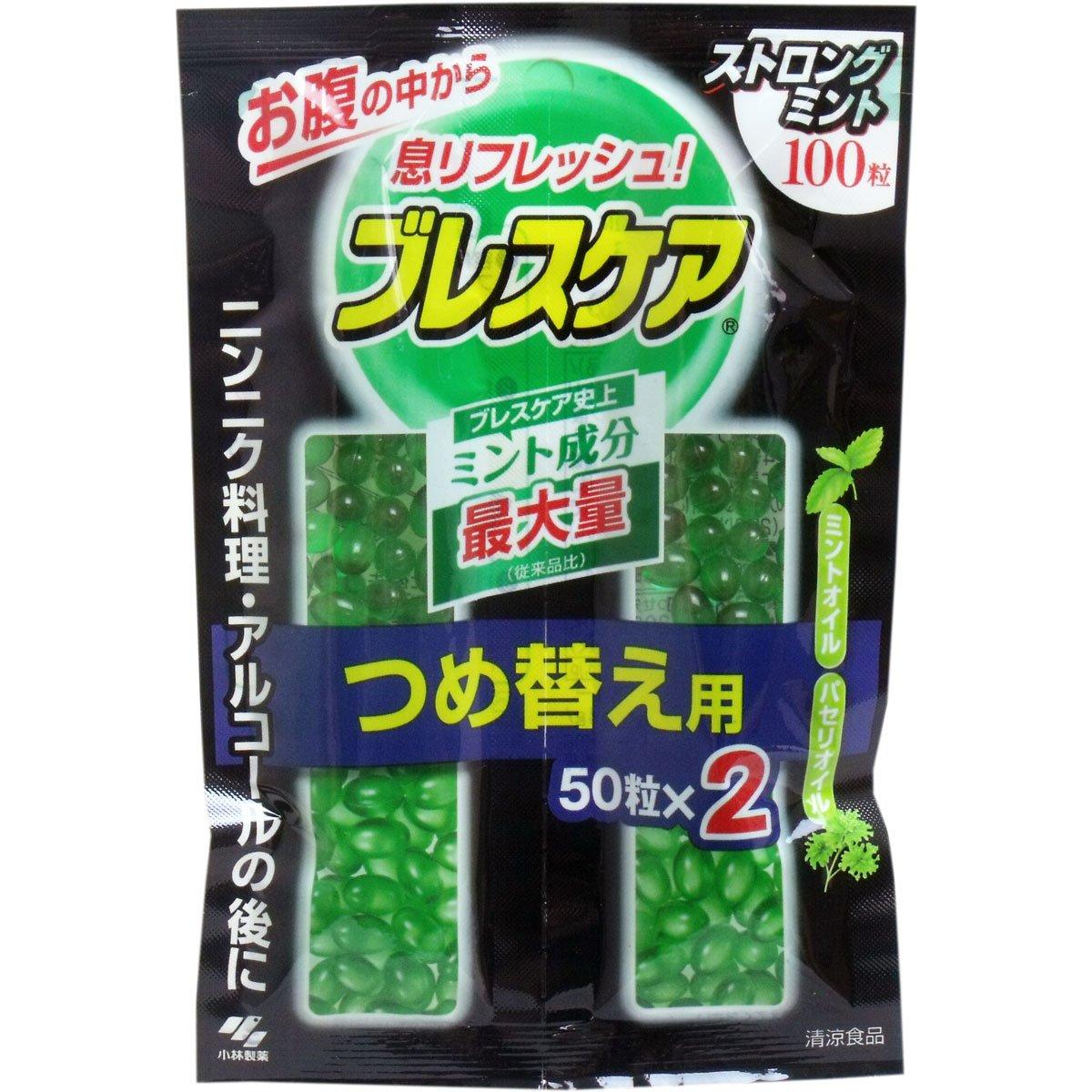

Breath Care Strong Mint Refill 100 таблеток x 3 шт. набор