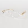 SBKA Neb-C02 Clear Horn-Rimmed Glasses