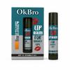 OKBRO Lip Balm for Smokers & Dark Lips | SPF 15 Lip Balm for Men & Women | Vitamin C & E Lip Lightening Balm | Moisturizer for Dry, Pigmented, Ta