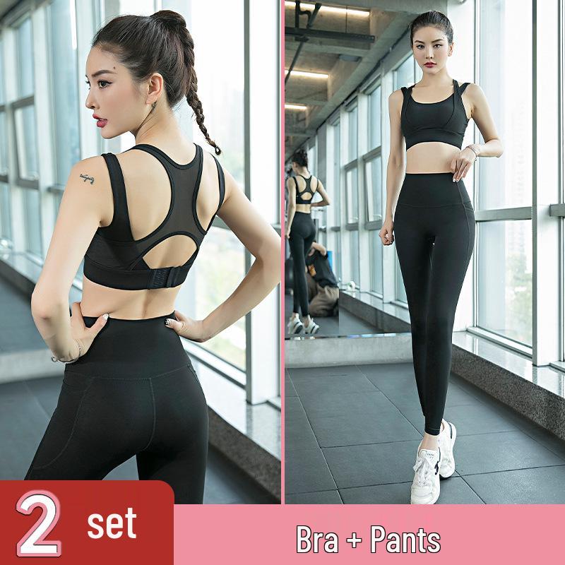 Women's Summer Stylish Fitness Yoga and Running Clothing Set